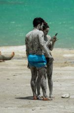 JAINA LEE ORTIZ and Jay Hayden on Vacation in Lake Specchio di Venere 07/05/2023
