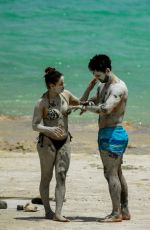JAINA LEE ORTIZ and Jay Hayden on Vacation in Lake Specchio di Venere 07/05/2023