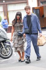 JAMEELA JAMIL and James Blake Out Out in London 07/13/2023