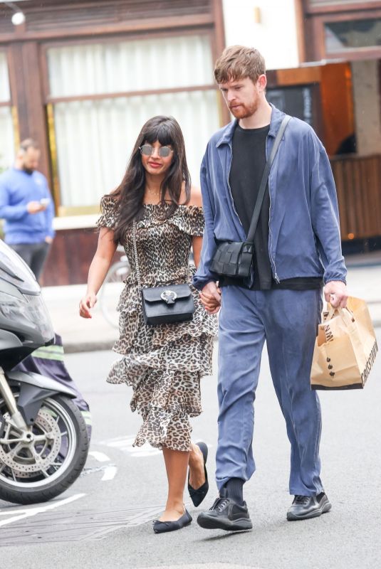 JAMEELA JAMIL and James Blake Out Out in London 07/13/2023