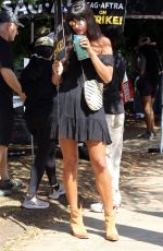 JAMEELA JAMIL at SAG AFTRA Strike at Warner Brothers in Los Angeles 07/28/2023