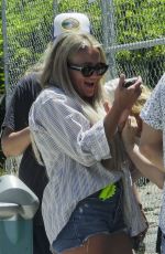 JAMIE LYNN SPEARS Check Out Her New Billboard for Zoey 102 on The Sunset Strip in West Hollywood 07/26/2023