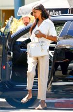 JASMINE TOOKES Arrives at a Dermatologist Appointment on Melrose Place in Los Angeles 07/13/2023