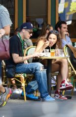 JENAYE NOAH and G-Eazy Out with Their Dogs New York 07/21/2023
