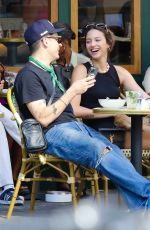 JENAYE NOAH and G-Eazy Out with Their Dogs New York 07/21/2023