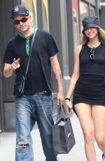 JENAYE NOAH and G-Eazy Out with Their Dogs New York 07/21/2023