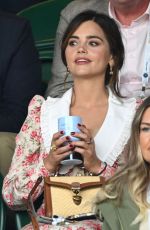 JENNA COLEMAN at Wimbledon Tennis Championships in London 07/14/2023