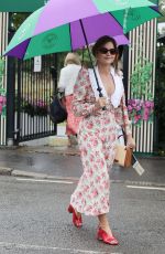 JENNA COLEMAN at Wimbledon Tennis Championships in London 07/14/2023