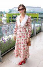 JENNA COLEMAN at Wimbledon Tennis Championships in London 07/14/2023
