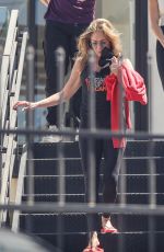 JENNIFER ANISTON Leaves Pilates Class in Los Angeles 07/05/2023