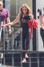JENNIFER ANISTON Leaves Pilates Class in Los Angeles 07/05/2023