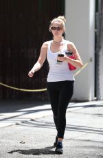 JENNIFER LAWRENCE Leaves Pilates Class in Los Angeles 07/10/2023