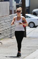 JENNIFER LAWRENCE Leaves Pilates Class in Los Angeles 07/10/2023