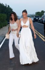 JENNIFER LOPEZ Arrives at Michael Rubin
