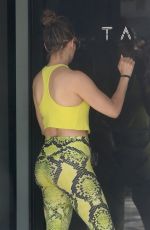 JENNIFER LOPEZ Arrives at Tracy Anderson Studio in Studio City 07/19/2023