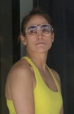 JENNIFER LOPEZ Arrives at Tracy Anderson Studio in Studio City 07/19/2023