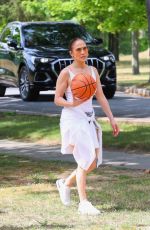 JENNIFER LOPEZ Enjoys 4th of July Holiday in The Hamptons 07/04/2023