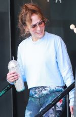 JENNIFER LOPEZ Leaves a Gym in Studio City 07/12/2023