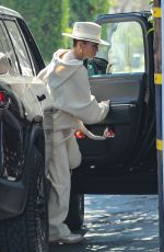 JENNIFER LOPEZ Out for Early Lunch at Mauro