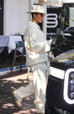 JENNIFER LOPEZ Out for Early Lunch at Mauro