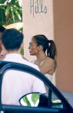 JENNIFER LOPEZ Out for Lunch with Friend at Beverly Hills Hotel 07/28/2023