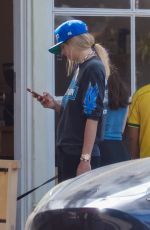 JESSICA HART Out for Morning Coffee in Los Feliz 07/30/2023