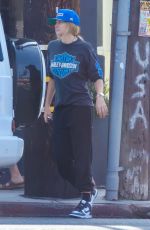 JESSICA HART Out for Morning Coffee in Los Feliz 07/30/2023