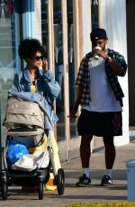 JHENE AIKO Shopping at Fred Segal in Malibu 07/16/2023