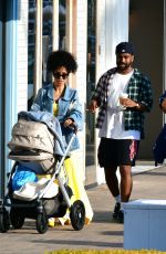 JHENE AIKO Shopping at Fred Segal in Malibu 07/16/2023