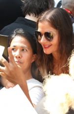 JILL HENNESSY at Rock the City for a Fair Contract Rally at Times Square in New York 07/25/2023