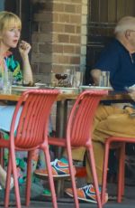 JOCELYN TOWNE and Simon Helberg Out for Lunch in Los Feliz 07/18/2023