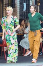 JOCELYN TOWNE and Simon Helberg Out for Lunch in Los Feliz 07/18/2023