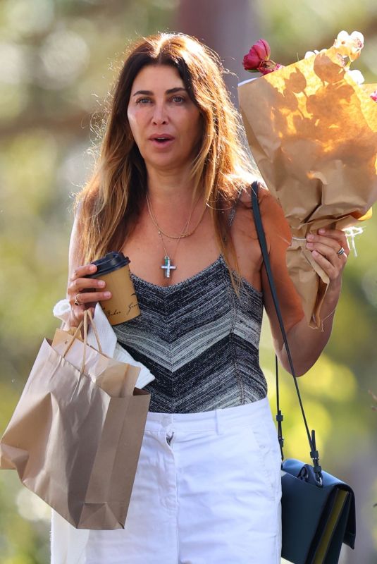 JODHI MEARES Out Picking up a Bouquet in Sydney 07/06/2023
