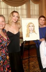 JODIE COMER at a Caricature Portrait Celebration in New York 06/05/2023