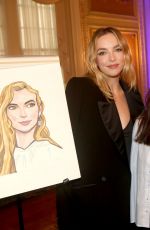 JODIE COMER at a Caricature Portrait Celebration in New York 06/05/2023