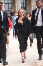 JOEY KING Arrives at Elie Saab Show at Paris Fashion Week 07/05/2023