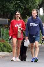 JORDANA BREWSTER and Mason Morfit Out with Their Dogs in Santa Barbara 07/04/2023