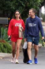 JORDANA BREWSTER and Mason Morfit Out with Their Dogs in Santa Barbara 07/04/2023