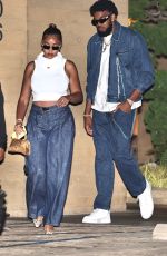 JORDYN WOODS and Karl-Anthony Towns Night Out in Malibu 07/16/2023