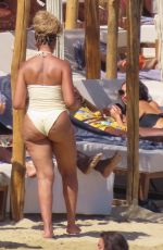 JORDYN WOODS in Swimsuit at a Beach in Mykonos 07/29/2023