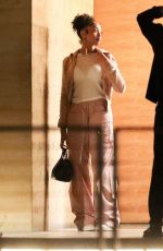 JORDYN WOODS nd Karl Anthony Towns at Nobu in Malibu 07/10/2023