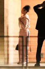 JORDYN WOODS nd Karl Anthony Towns at Nobu in Malibu 07/10/2023
