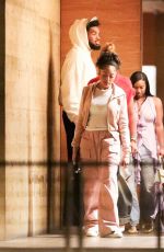 JORDYN WOODS nd Karl Anthony Towns at Nobu in Malibu 07/10/2023