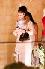 JORDYN WOODS nd Karl Anthony Towns at Nobu in Malibu 07/10/2023