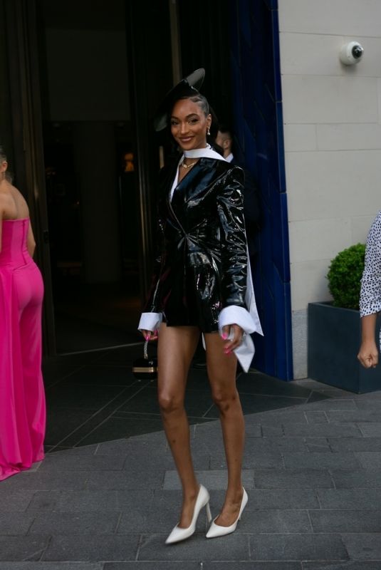 JOURDAN DUNN Arrives at Barbie Premiere in London 07/12/2023