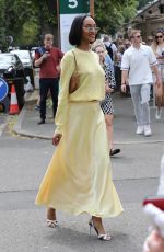 JOURDAN DUNN Arrives at Wimbledon Tennis Championships in London 07/09/2023