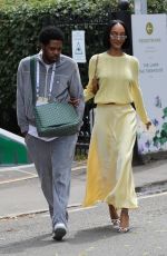 JOURDAN DUNN Arrives at Wimbledon Tennis Championships in London 07/09/2023