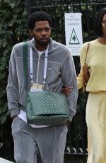 JOURDAN DUNN Arrives at Wimbledon Tennis Championships in London 07/09/2023