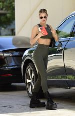 JOY CORRIGAN Leaves Alo Yoga Headquarters in Beverly Hills 07/11/2023