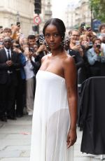 JUSTINE SKYE at Jean Paul Gaultier Haute Couture Spring/summer 23/24 Show at Paris Fashion Week 07/05/2023